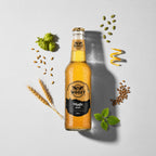 Woozybar Magic Beer, 0% Alcohol, Real Beer Taste & Buzz Feeling Glass Bottle (2 x 330 ml)