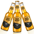 Woozy Magic Beer, 0% Alcohol, Real Beer Taste & Buzz Feeling, 3 Pack Glass Bottle