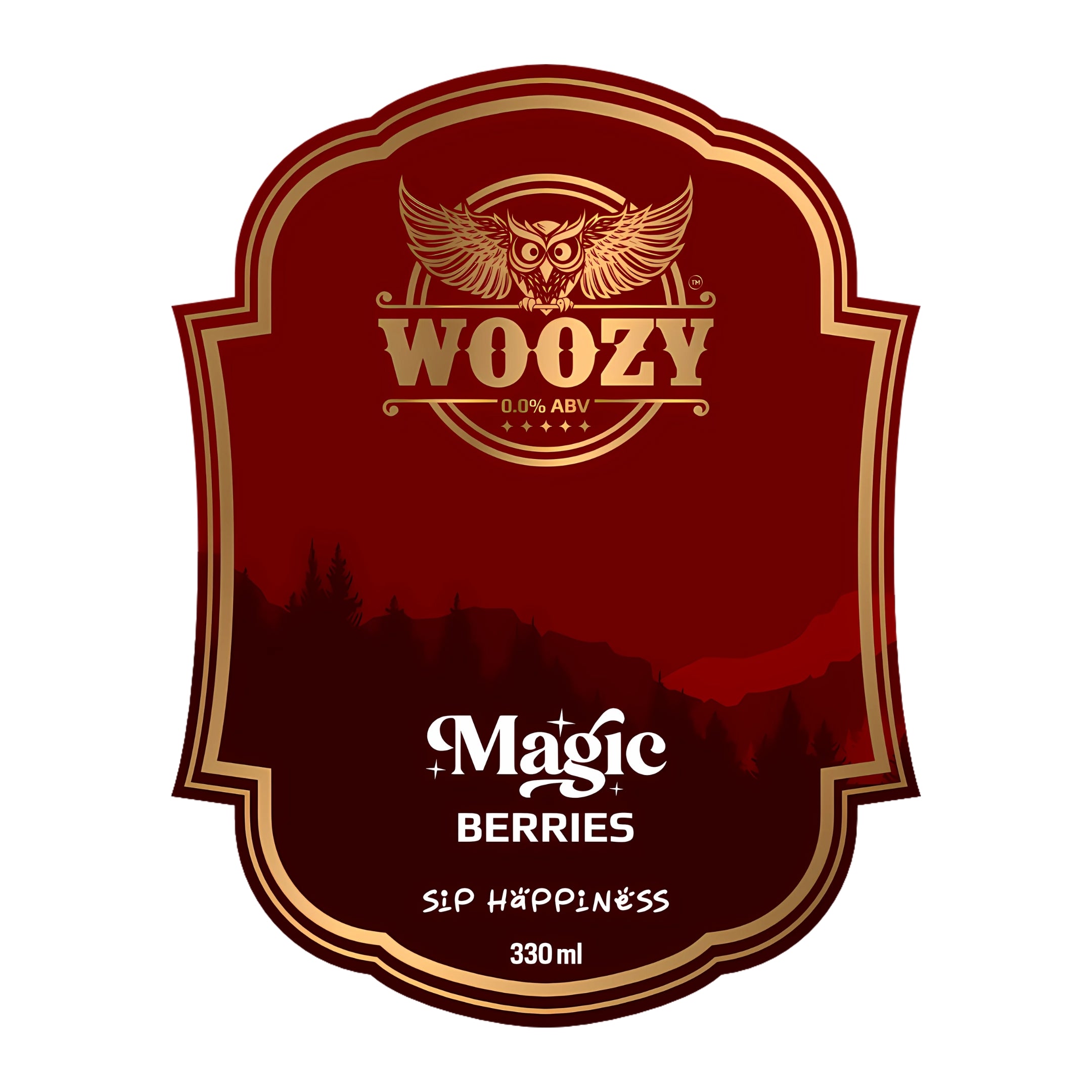 Woozybar Magic Berries – India’s Favorite Non Alcoholic Beer (Berry Lychee Buzz)