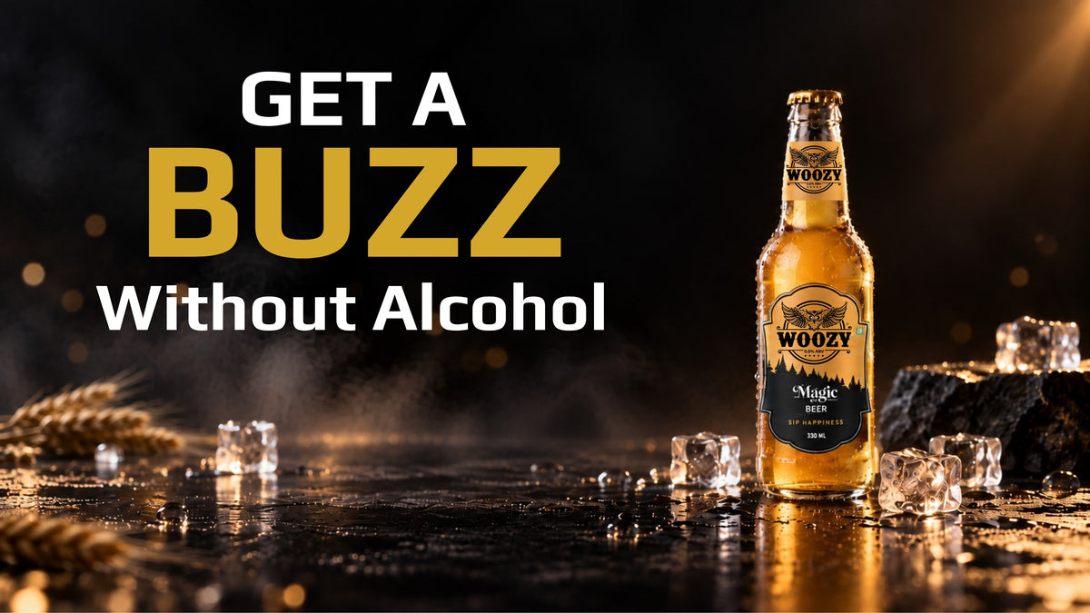 Woozy beverage banner